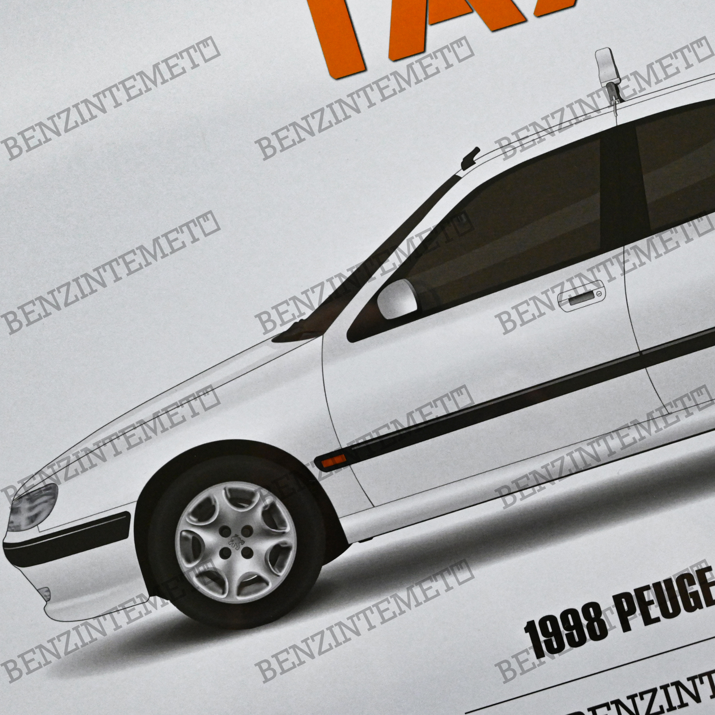 Taxi - 1998 Peugeot 406 - Image 2